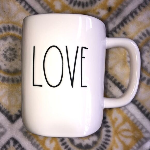 NWOT Rae Dunn Love Coffee Mug - Picture 1 of 6